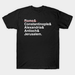 Patriarchates Design T-Shirt